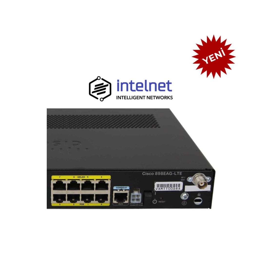 Cisco 898 router |C898EAG-LTE-GA-K9 — Şəbəkə və server avadanlığı, Bakı (3)