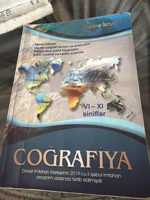 Məhsul: Coğrafiya dərs vəsaiti (Vı–xı siniflər) Müəllif: Səbinə — Digah