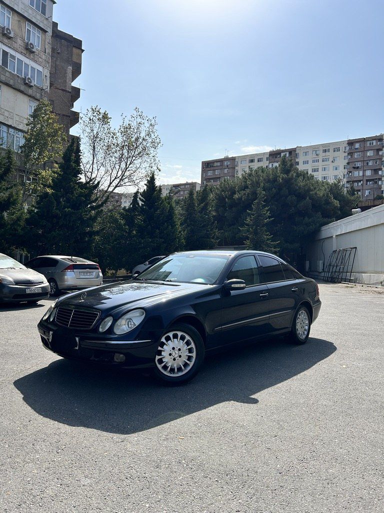 Mercedes E 270, 2.7 L, 2003 il, 320 000 km — Avtomobillər, Bakı (5)