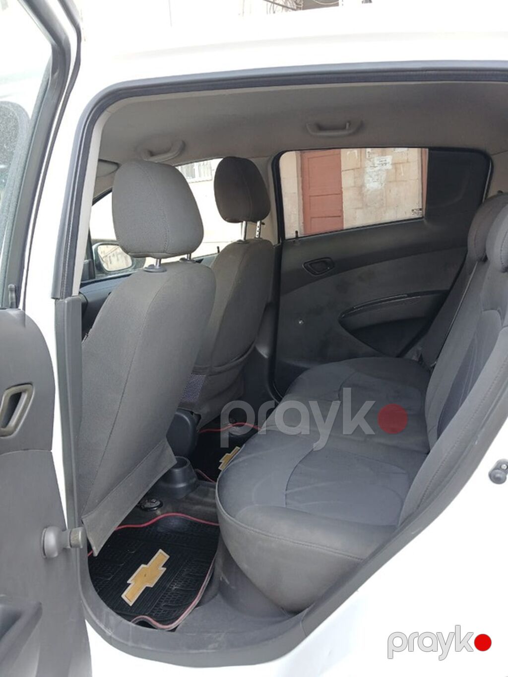 Chevrolet Spark, ağ rəng, 5 qapı İdeal vəziyyətdə heç bir prablemi — Avtomobillər, Xırdalan (8)