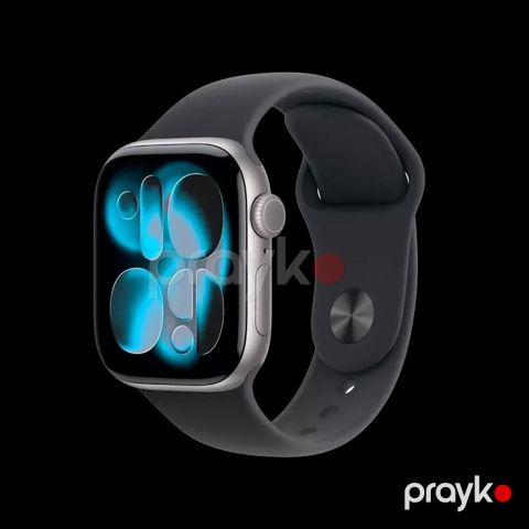 Yeni, Smart saat, Apple, Suya davamlı, rəng - Qara
