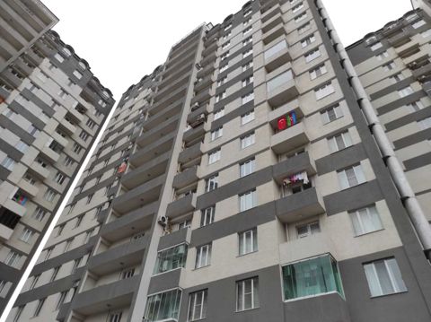 2-otaqlı yeni tikili, X.Natəvan küç., 65 m² — Bakı