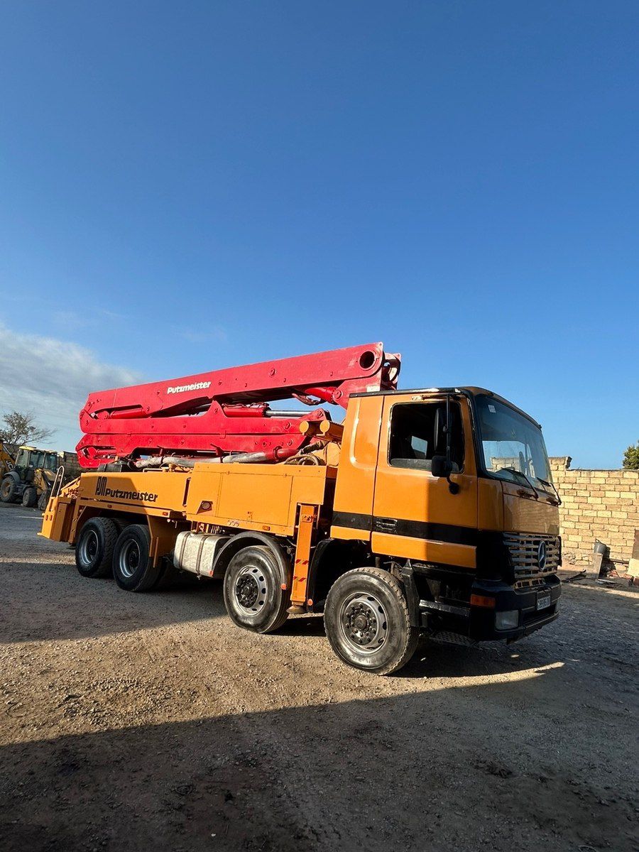 Mercedes Actros 3243 Beton Pompa, 2002 il — İnşaat texnikası, Sumqayıt (5)