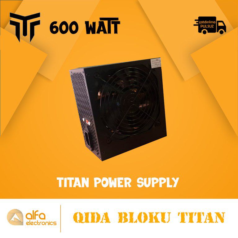 Qida blokları "Titan" (Power Supply) — Kompüterlər və noutbuklar, Bakı (9)
