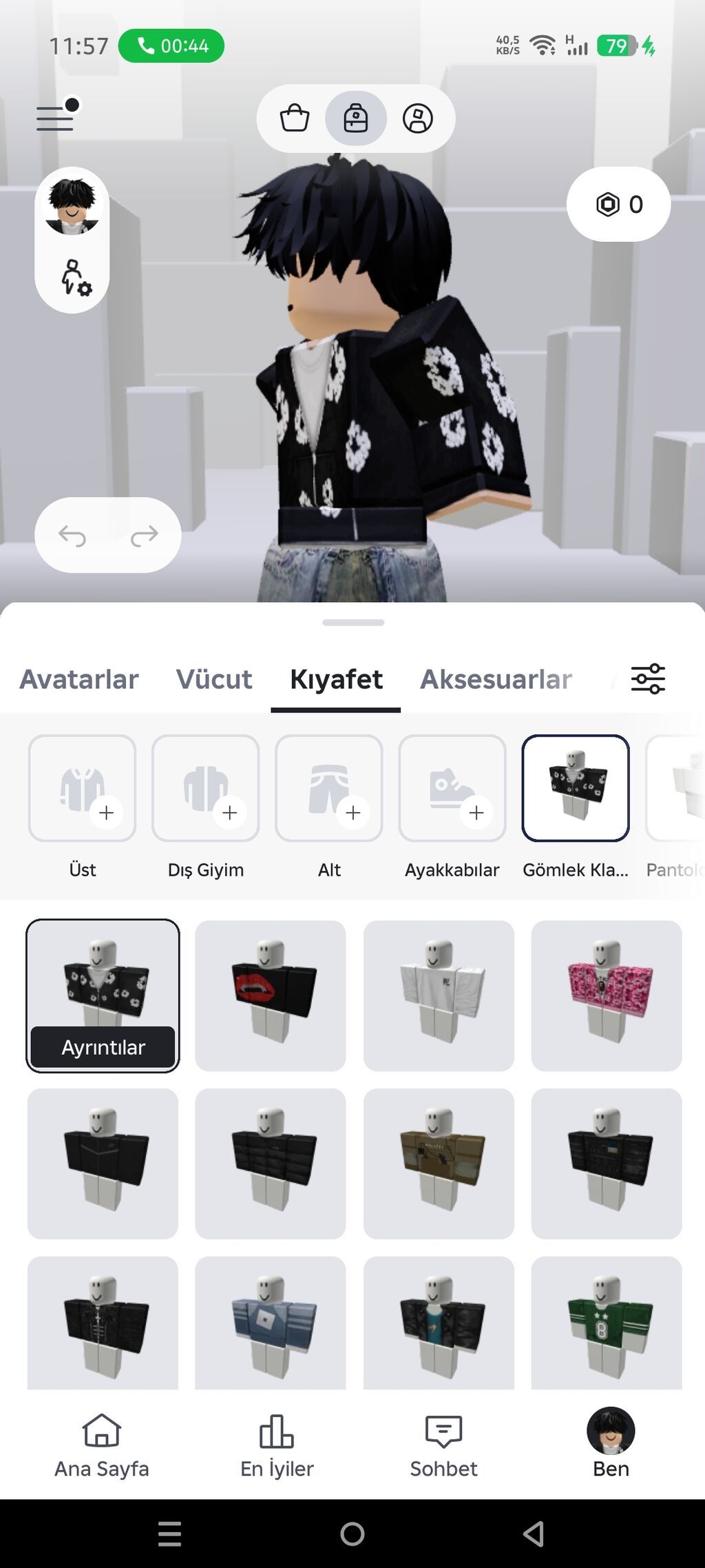 Roblox avatar üçün tam hazır geyim dəsti Təsvir: - Platforma: Roblox — Kişi geyimi, Bakı (3)