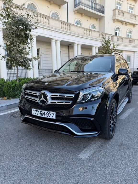 Mercedes GLS 450 4MATIC, 3.0 L, 2016 il, 100 550 km — Avtomobillər, Bakı (2)