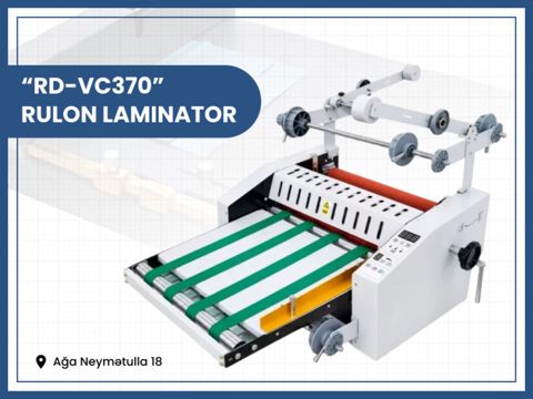 RD-VC370 rulon laminator — Bakı
