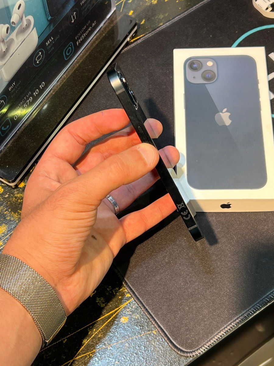 Apple iPhone 13 Midnight 128GB/4GB — Smartfonlar, Bakı (7)