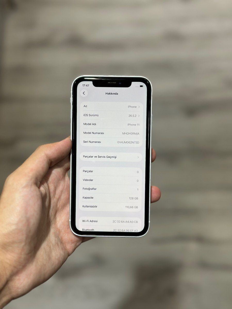 Apple iPhone 11 White 128GB/4GB — Smartfonlar, Bakı (3)