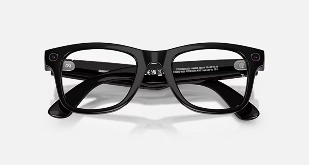 Ray-Ban Meta Wayfarer (Gen 2) Shiny Black / Graphite Green Transitions — Səs texnikası, Bakı (6)