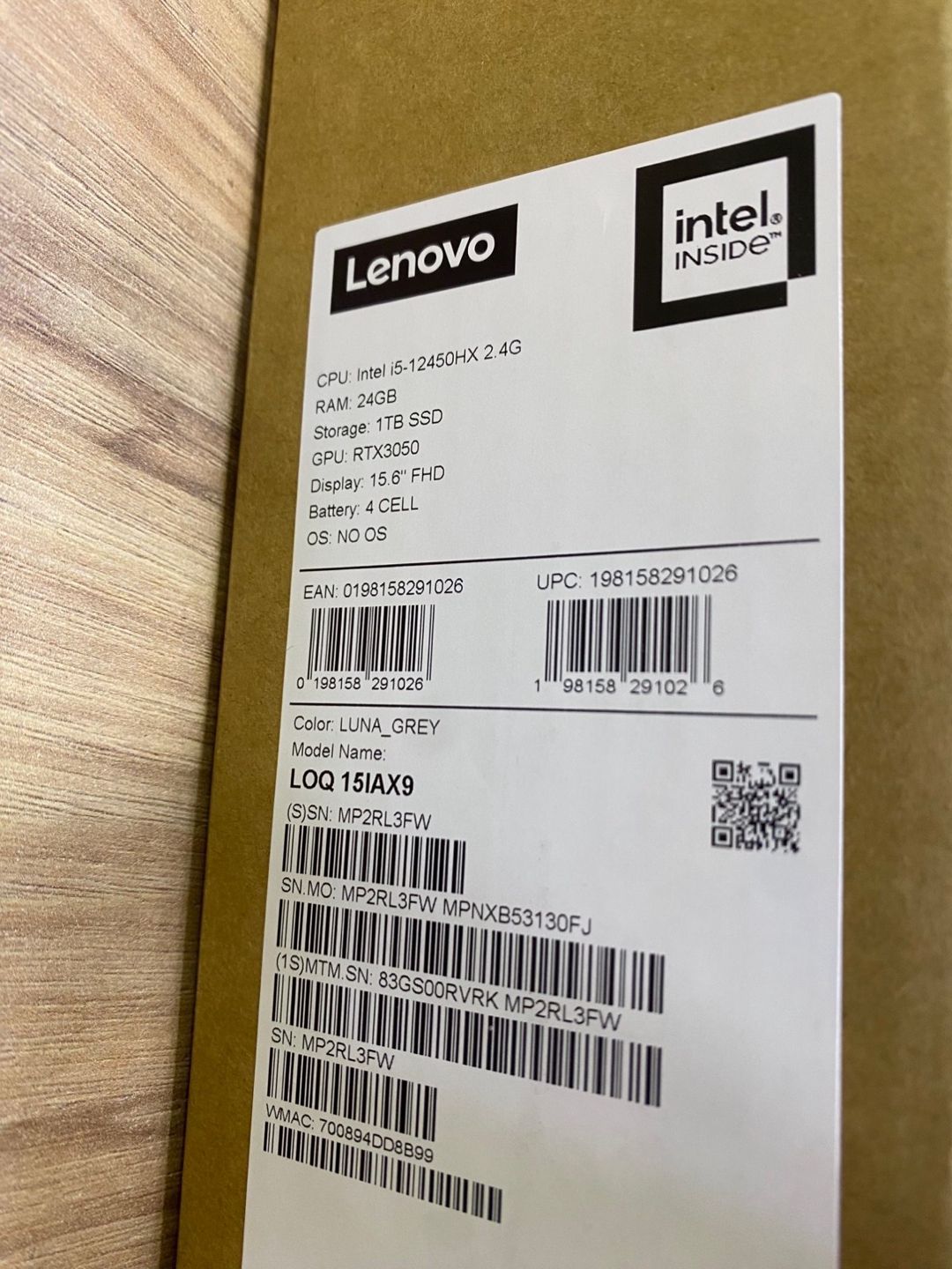 Lenovo Loq 15 i5 — Noutbuklar, Bakı (2)