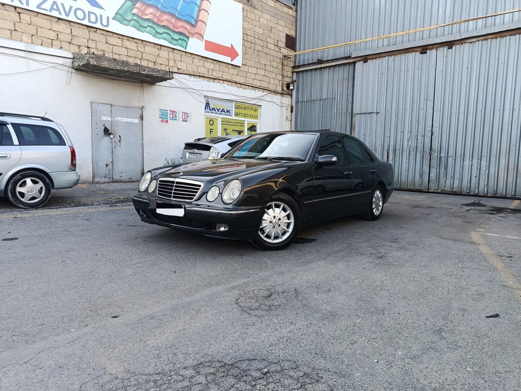 Mercedes E 270, 2.7 L, 1999 il, 406 000 km — Avtomobillər, Bakı (5)