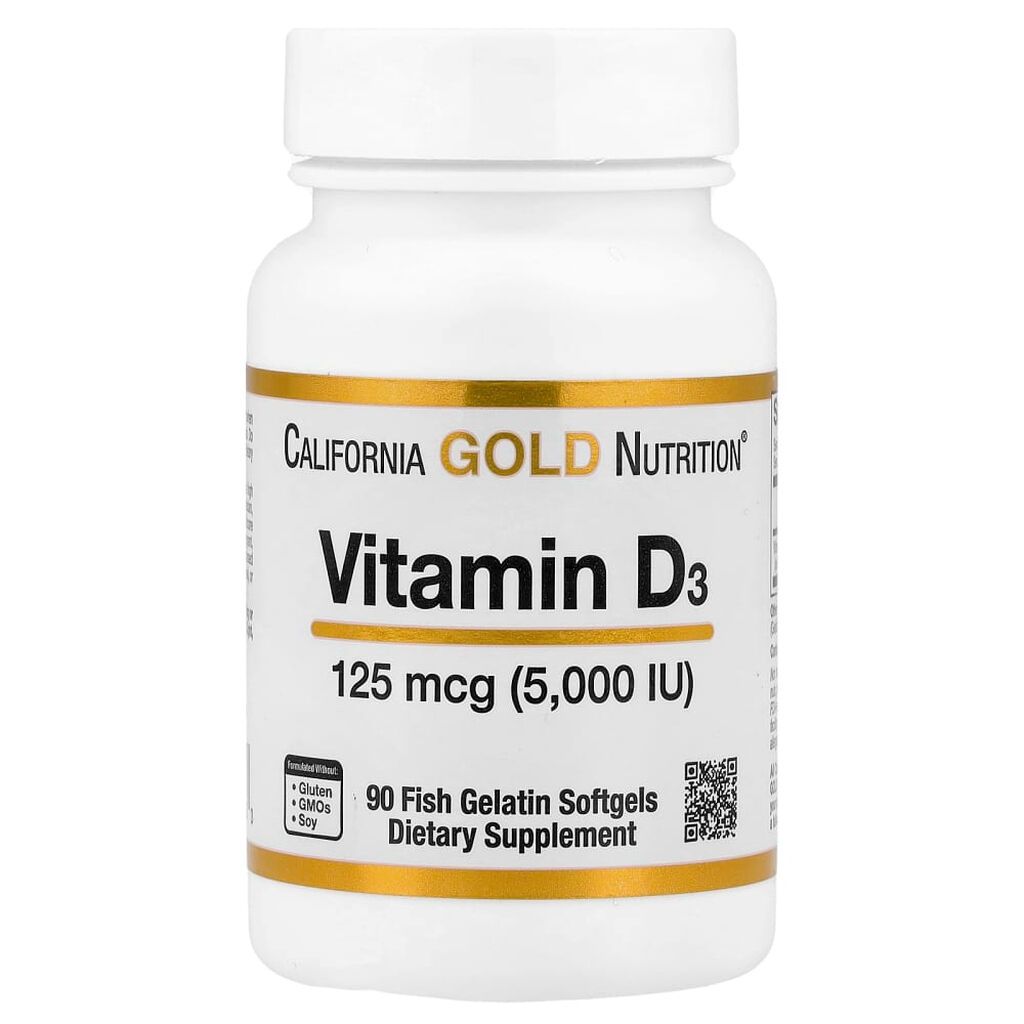 California Gold Nutrition qida əlavələri seti - Vitamin D3, 125 mcg — Vitaminlər və qida əlavələri, Bakı (6)