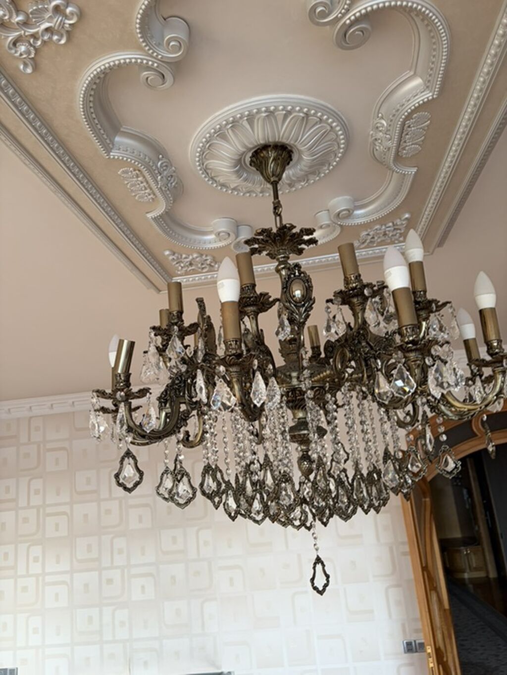 Çılçıraq, 10 və daha çox lampa, Metal — Tavan is?qlar? v? cilc?raqlar, Bakı (3)