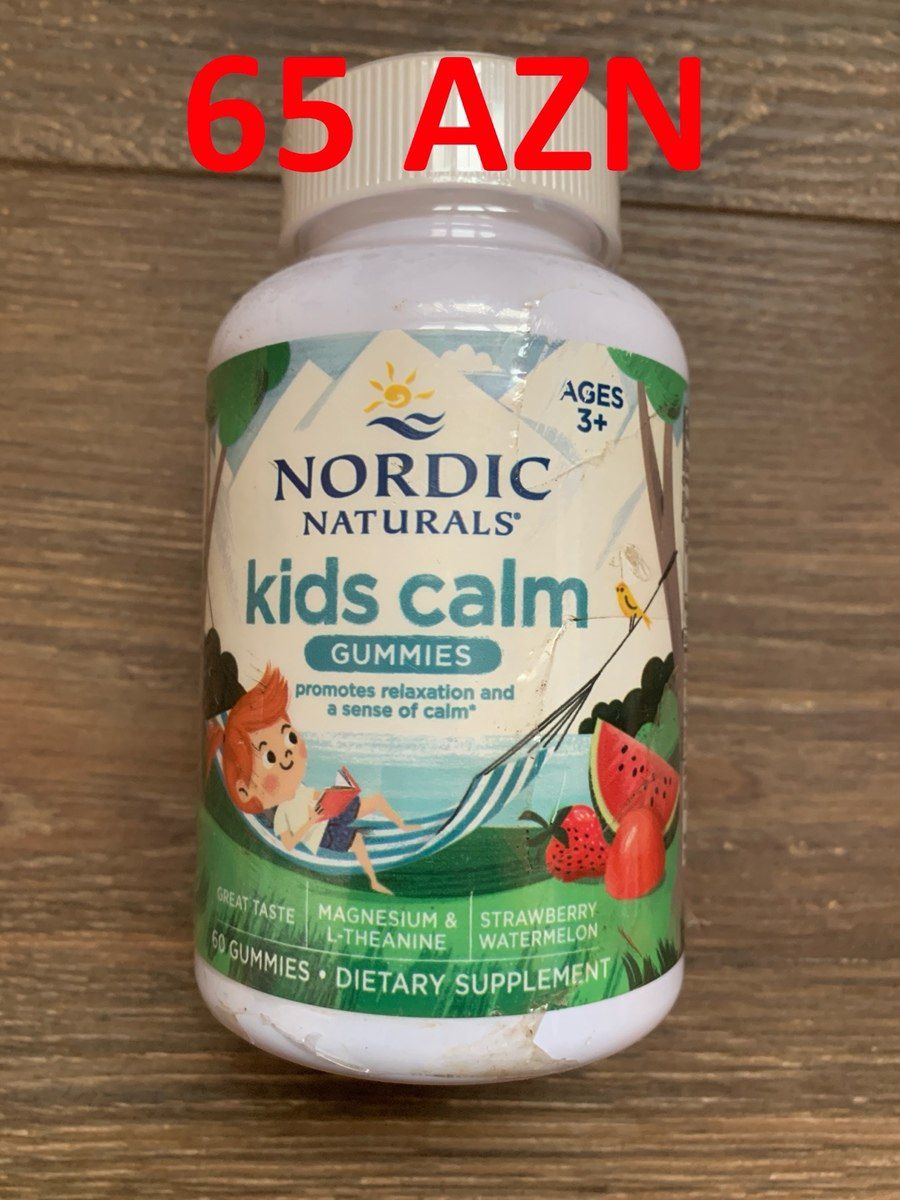Nordic Naturals uşaqlar üçün Omega Balıq yağı — Gözəllik və səhiyyə, Bakı (12)
