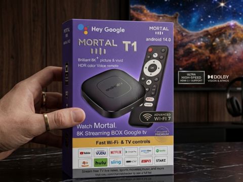 TV box 8ram 128gb android 14 8K 5G — Bakı