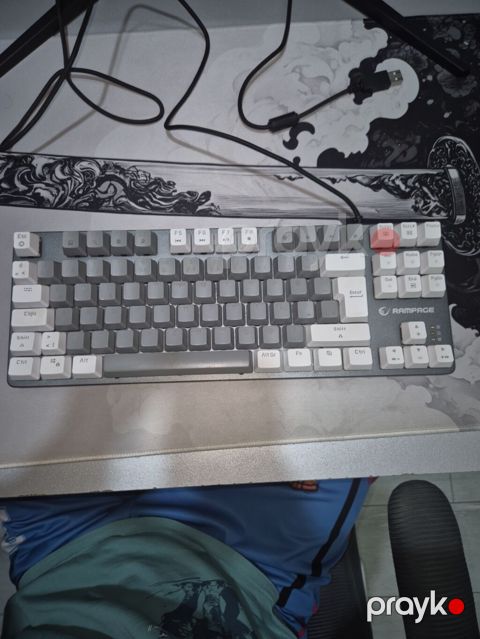 Rampage Snug K14 mexaniki oyun klaviaturası Rampage Snug K14 — Bakı