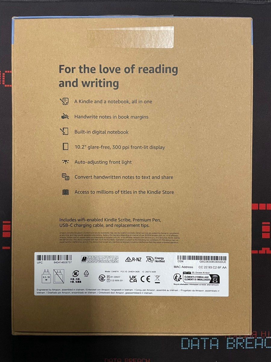Amazon Kindle Scribe 32GB (2024 Gen) + Pen + Case — Planshetlər, Bakı (12)