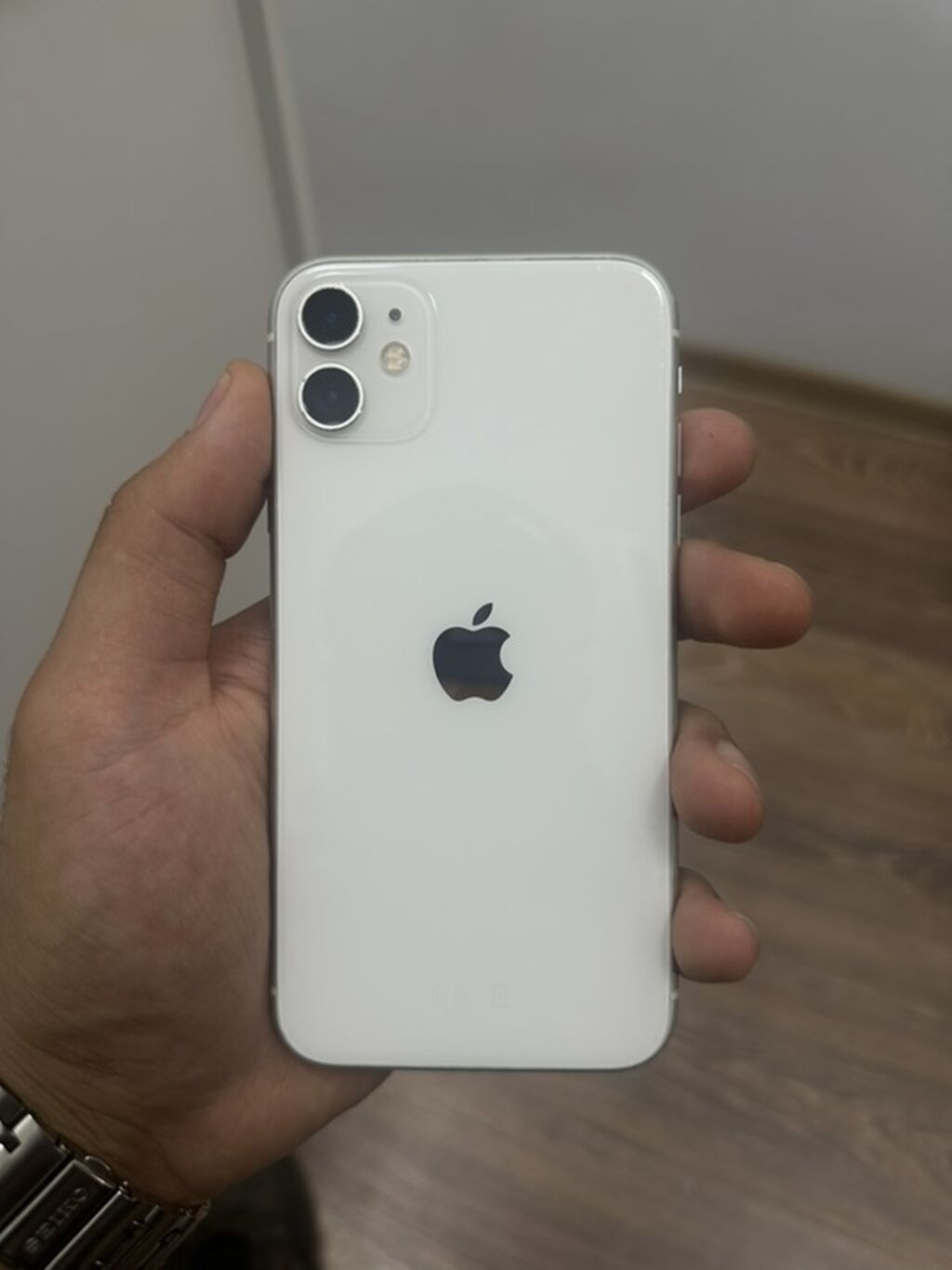 IPhone 11, Ağ, Face ID — Apple iPhone, Bakı (3)