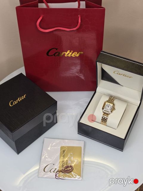 Yeni, Qol saatı, Cartier, rəng - Qızılı