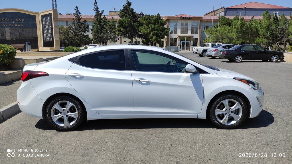 Hyundai Elantra, 1.8 L, 2016 il, 144 800 km — Avtomobillər, Bakı (5)
