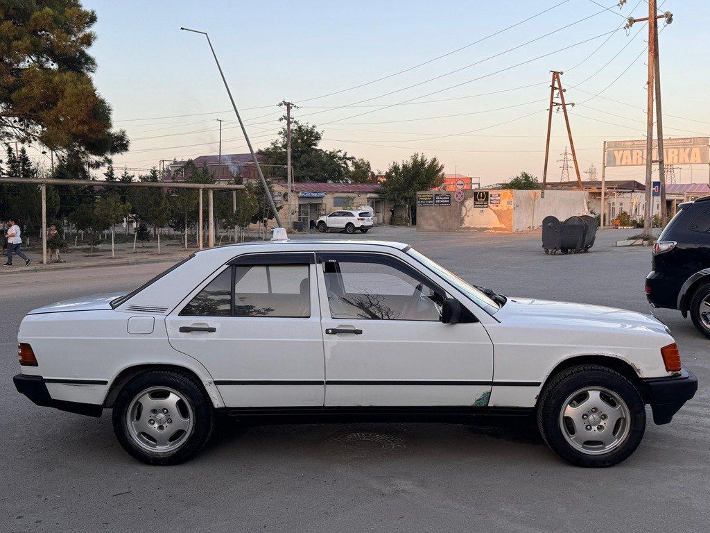 Mercedes 190, 2.0 L, 1987 il, 525 365 km — Avtomobillər, Sumqayıt (7)