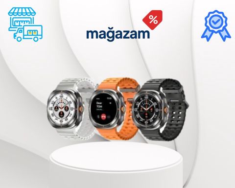 Smart saat "Haino Teko 1 (Qırmızı)" — Bakı