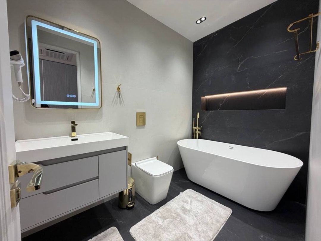 İcarəyə verilir 4 otaqlı yeni tikili 190 m² — Mənzil, Bakı (7)