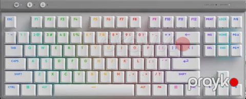 Logitech G515 Lıghtspeed TKL Wireless Gaming Keyboard White — Bakı