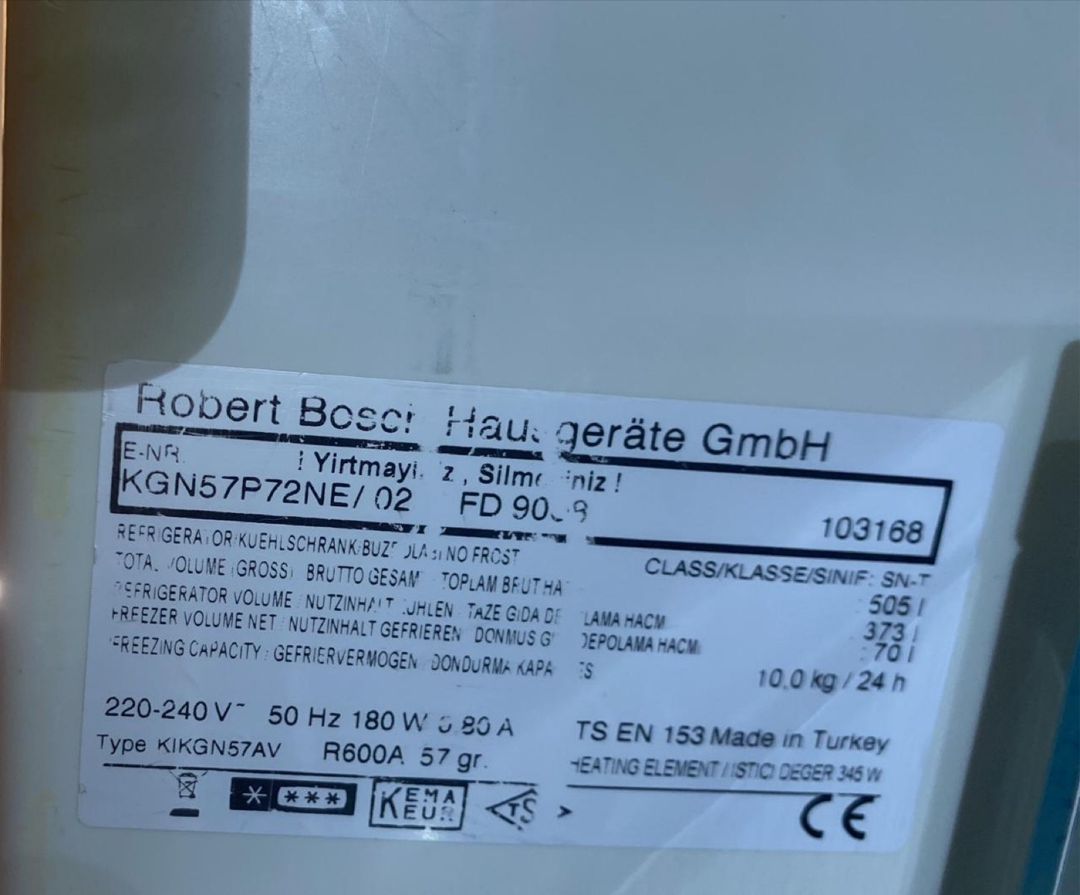 Soyuducu Bosch — Ev texnikası, Bakı (4)