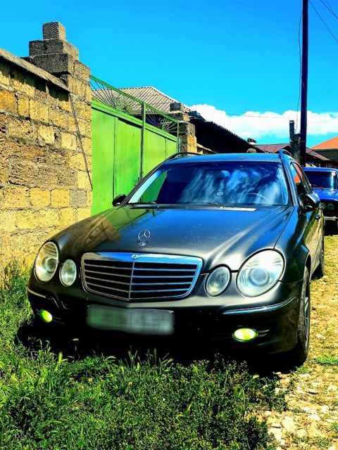 Mercedes E 200, 2.2 L, 2007 il, 589 541 km — Şirvan