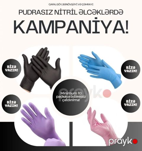 Nitril əlcəklər — Bakı
