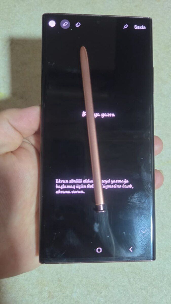 Samsung Galaxy Note 20 Ultra 5G Mystic Bronze 256GB/12GB — Smartfonlar, Bakı (3)