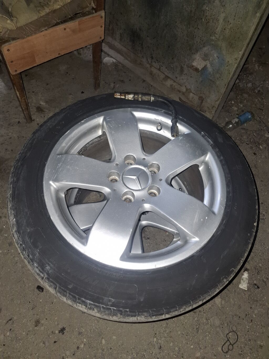 İşlənmiş Disk təkər Mercedes-Benz 205 / 55 / R 16, 5 Boltlu — Diskləri, Sumqayıt (2)