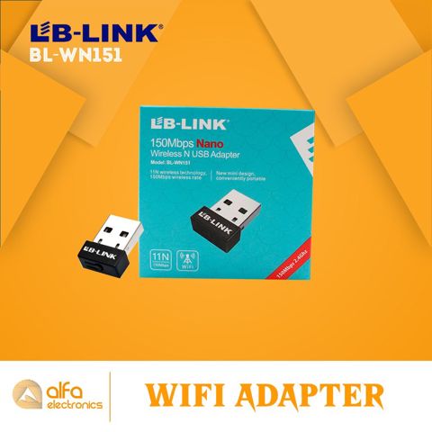 "LB-Link BL-WN151 150 Mbps Wireless USB" adapter — Bakı