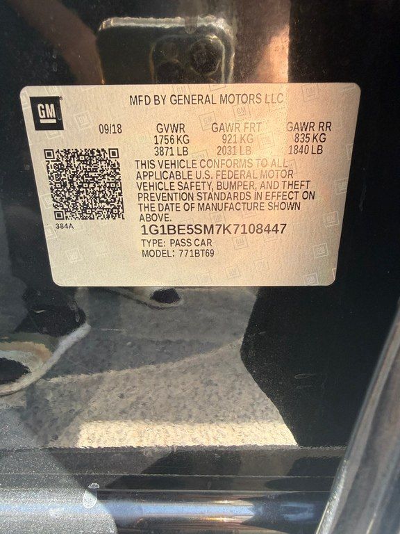 Chevrolet Cruze, 1.4 L, 2018 il, 210 101 km — Avtomobillər, Bakı (10)