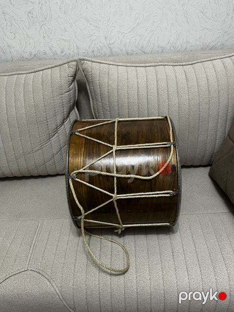 Qaval/kosa nağara (çiyin nağarası) + daşıma çantası - Korpus: cilalı — Xırdalan
