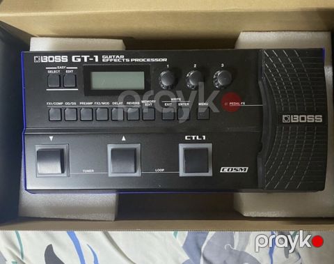 Boss GT-1 Guitar Effects Processor - Kompakt, pedalboard-dostu — Güzdək