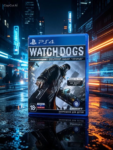 PS4 üçün Watch Dogs oyun diski — Bakı