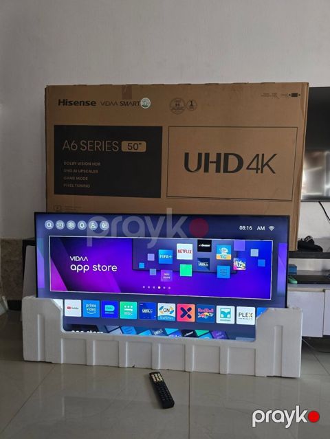 Hisense A6 Series 50" UHD 4K Smart TV (Vıdaa) - 50 düym ekran, 4K — Quba