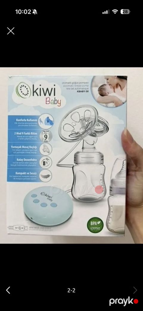 Kiwi Baby KBABY-58 – avtomatik döş pompası Xüsusiyyətlər: - 2 rejim — Masazır
