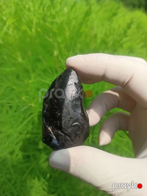Bürclərə görə Qoruyucu Obsidian daşı Vulkanik Kristal Mineral