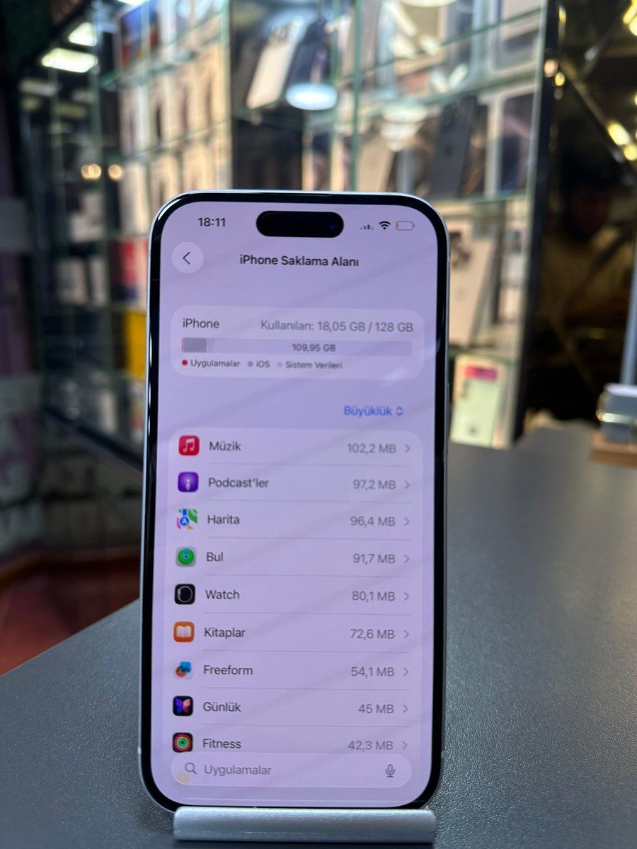 Apple iPhone 15 Blue 128GB/6GB — Smartfonlar, Bakı (3)