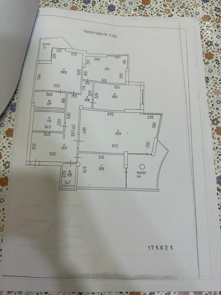 Satılır 4 otaqlı yeni tikili 205 m² — Mənzil, Bakı (3)