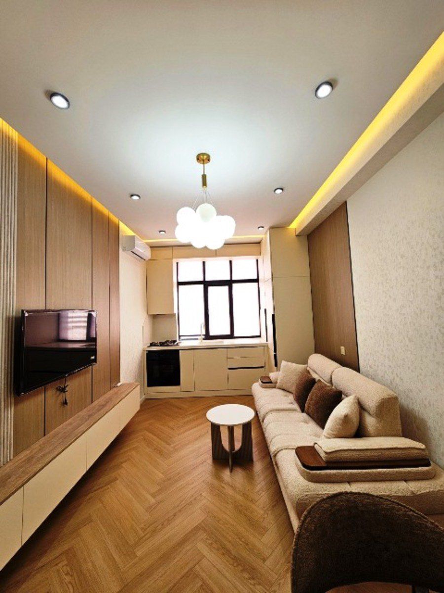 2-otaqlı yeni tikili, Qara Qarayev m., 46 m² — Mənzil, Bakı (2)