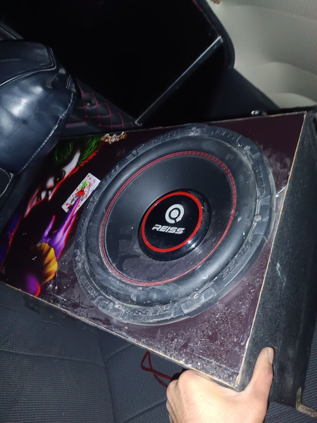 Avtomobil üçün subwoofer qutusu və dinamik - Brend/model: Reıss — Avtomobil akustikası, Gəncə (2)