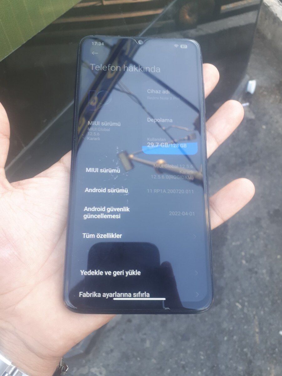 Xiaomi Redmi Note 8 Pro Black 128GB/6GB — Smartfonlar, Bakı (2)