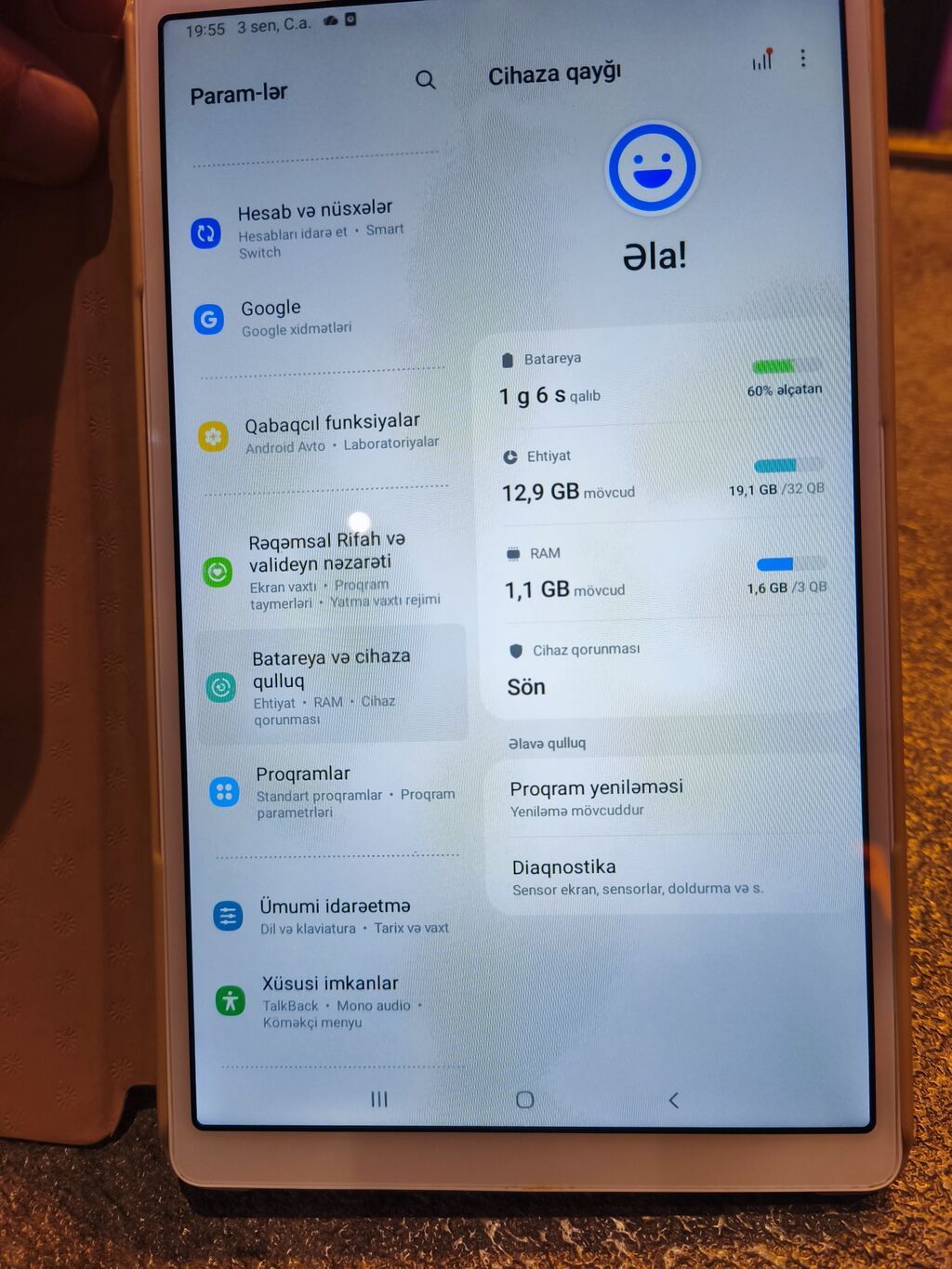 Samsung Galaxy Tab A7 Lite planşet - Model: Galaxy Tab A7 Lite — Samsung, Sumqayıt (5)