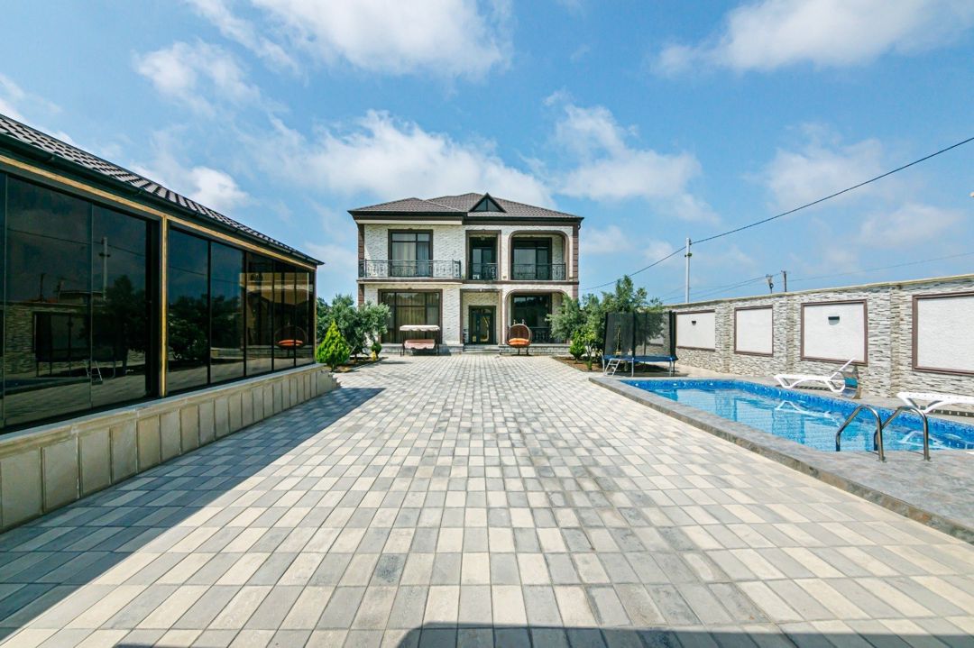 Satılır 6 otaqlı həyət evi/bağ evi 250 m² — Ev, villa, Bakı (2)