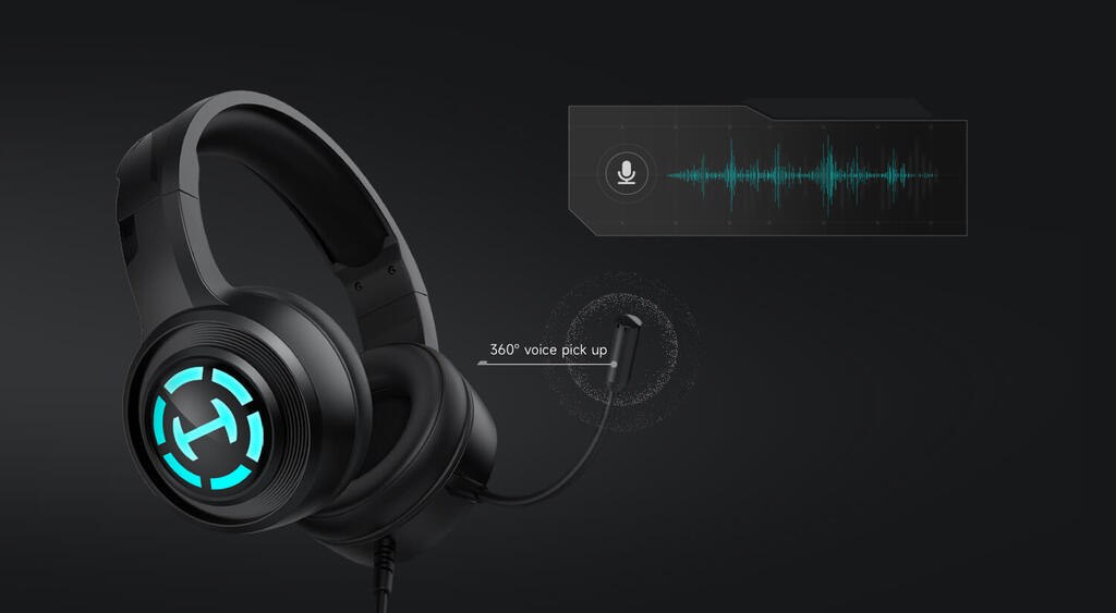 Headphones "Edifier G20 Virtual 7.1 Surround Sound Gaming Headset, Φ50mm unit, 100dB, 20H — Səs texnikası, Bakı (4)